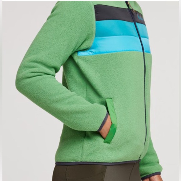 Cotopaxi Green and Blue fleece Jacket - Picture 5 of 10